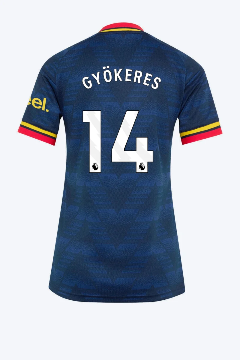 Gyökeres 14 Voetbalshirt - Arsenal FC 26/27 Uit