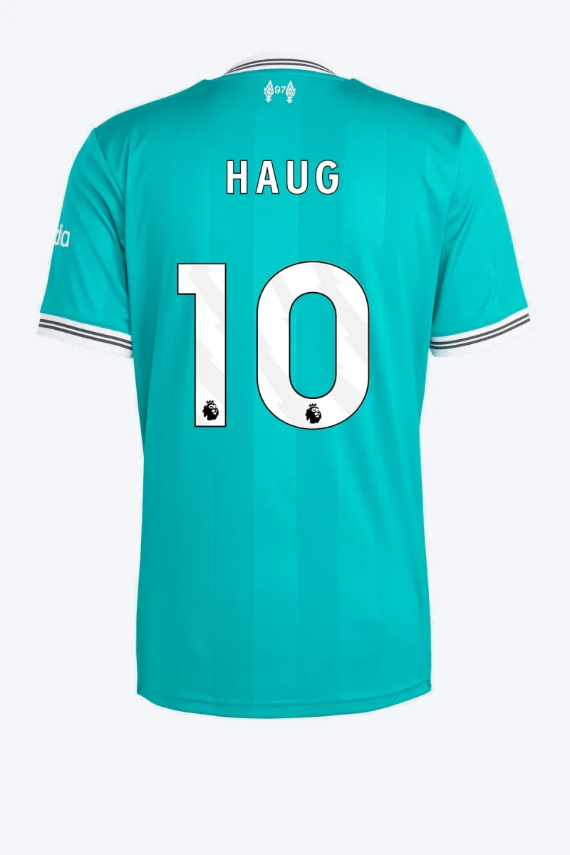 Haug 10 Voetbalshirt - Liverpool FC 25/26 Derde