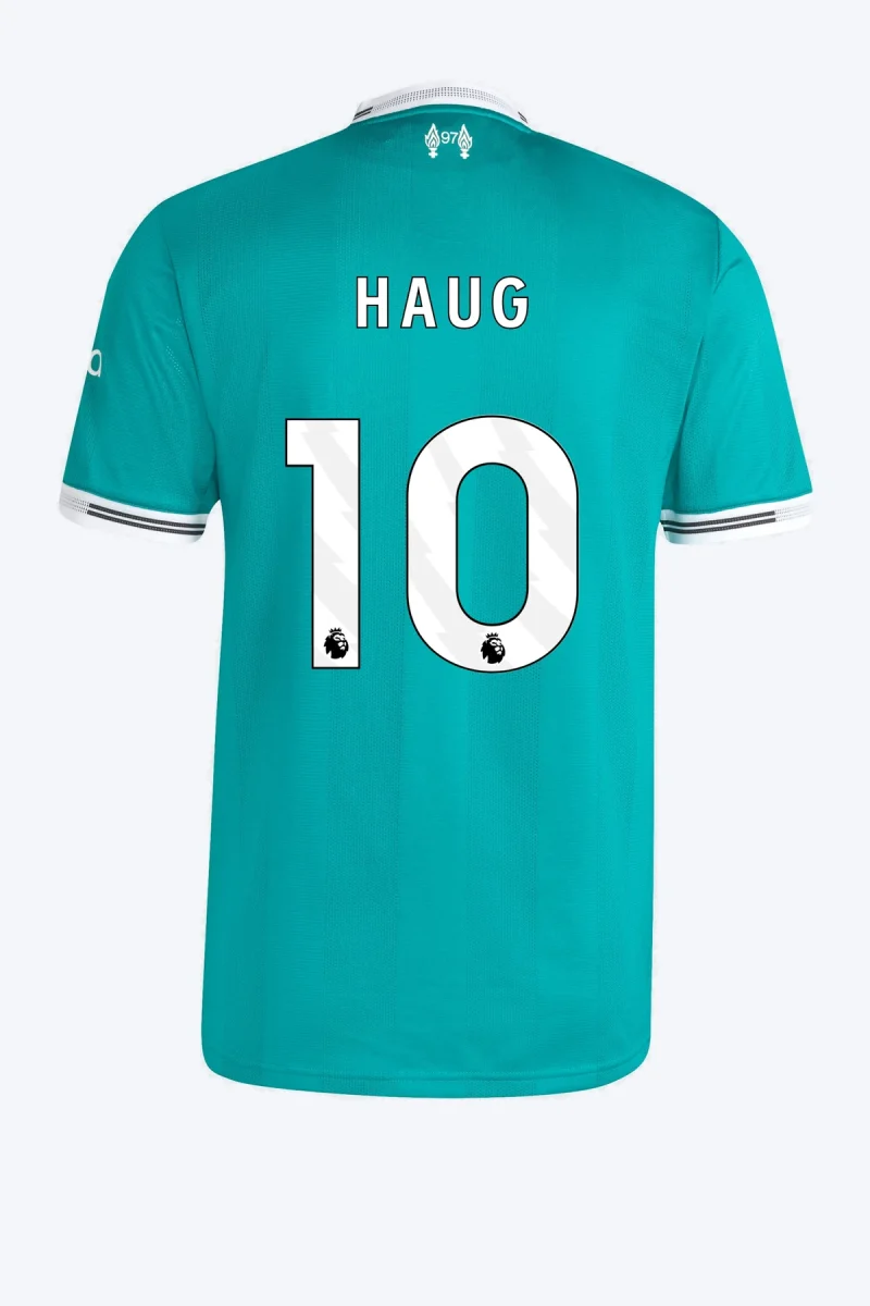 Haug 10 Voetbalshirt - Liverpool FC 25/26 Derde Authentic