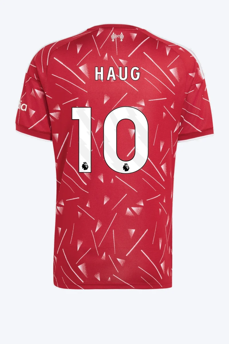 Haug 10 Voetbalshirt - Liverpool FC 26/27 Thuis