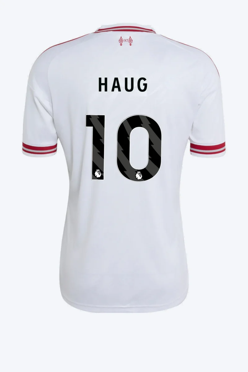 Haug 10 Voetbalshirt - Liverpool FC 26/27 Uit