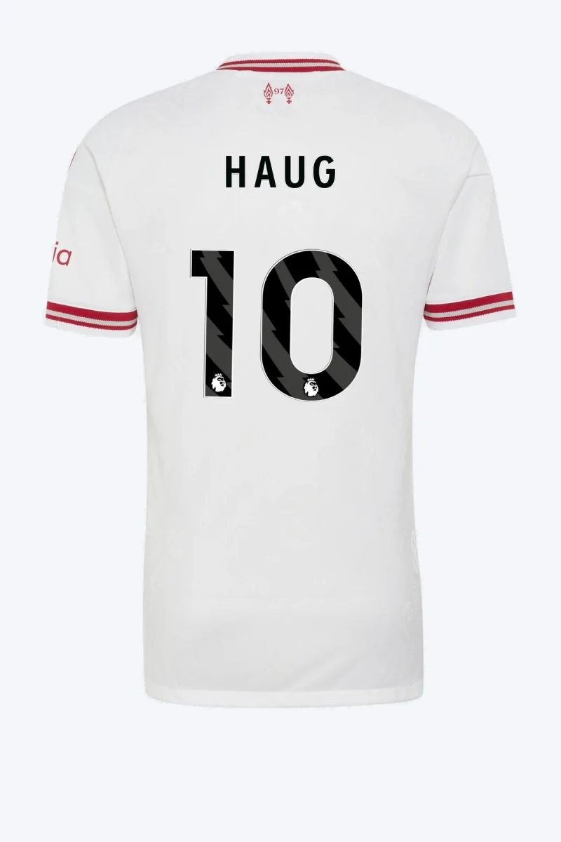 Haug 10 Voetbalshirt - Liverpool FC 26/27 Uit Authentic