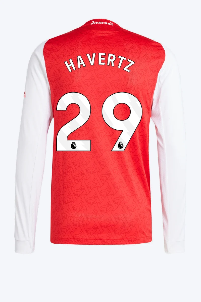 Havertz 29 Voetbalshirt - Arsenal 25/26 Lange Mouw Thuis Authentic
