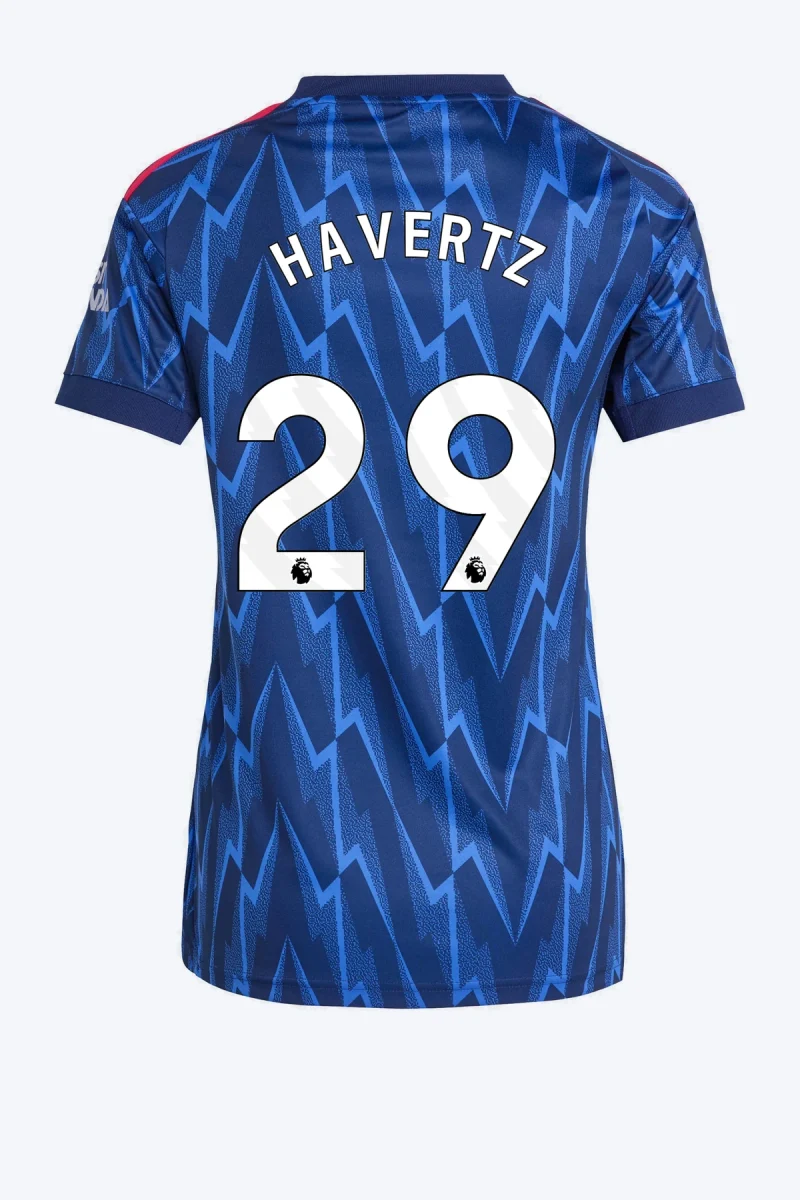 Havertz 29 Voetbalshirt - Arsenal 25/26 Uit