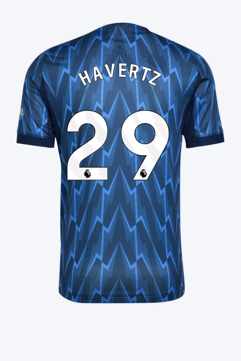 Havertz 29 Voetbalshirt - Arsenal 25/26 Uit Authentic