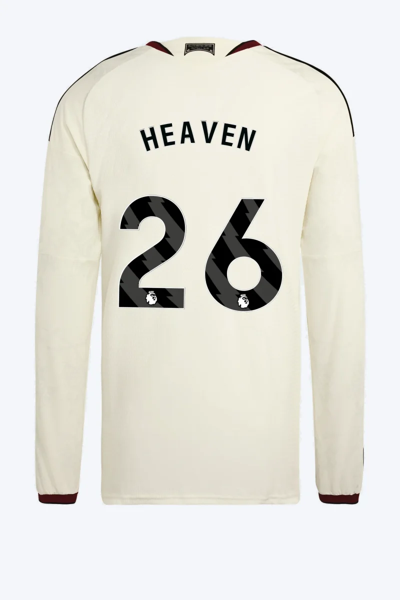 Heaven 26 Voetbalshirt - Manchester United 26/27 Derde Authentic Longsleeve