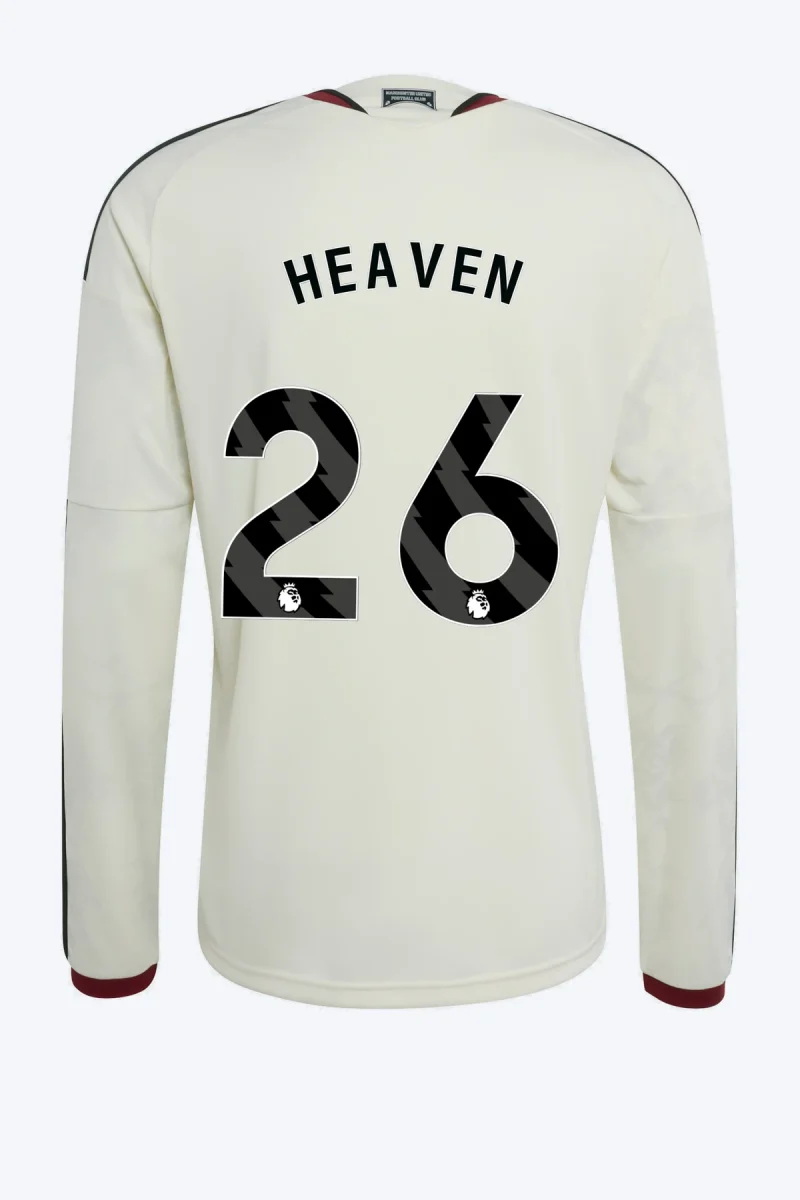 Heaven 26 Voetbalshirt - Manchester United 26/27 Derde Longsleeve
