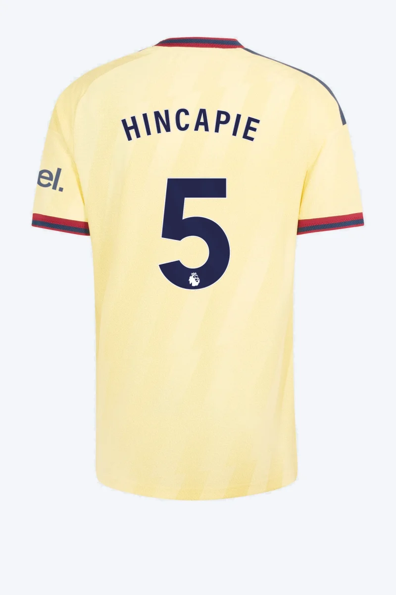 Hincapie 5 Voetbalshirt - Arsenal FC 26/27 Derde Authentic