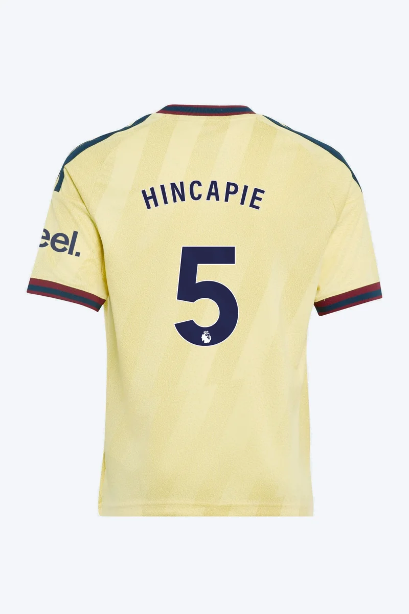 Hincapie 5 Voetbalshirt - Arsenal FC 26/27 Derde Kids