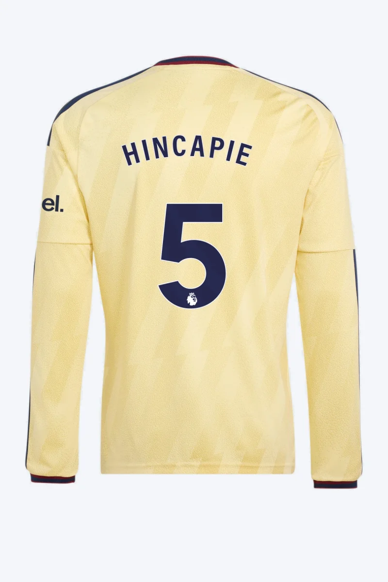 Hincapie 5 Voetbalshirt - Arsenal FC 26/27 Derde Longsleeve