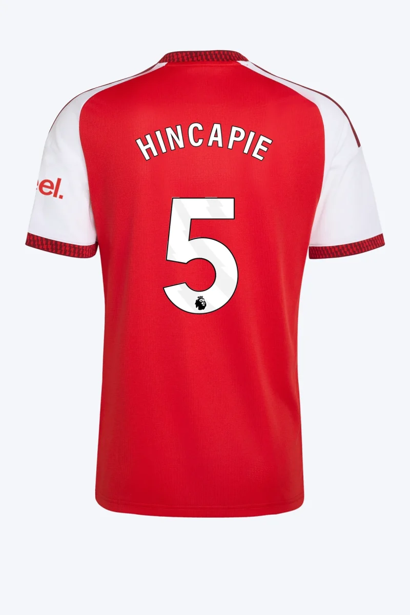 Hincapie 5 Voetbalshirt - Arsenal FC 26/27 Thuis