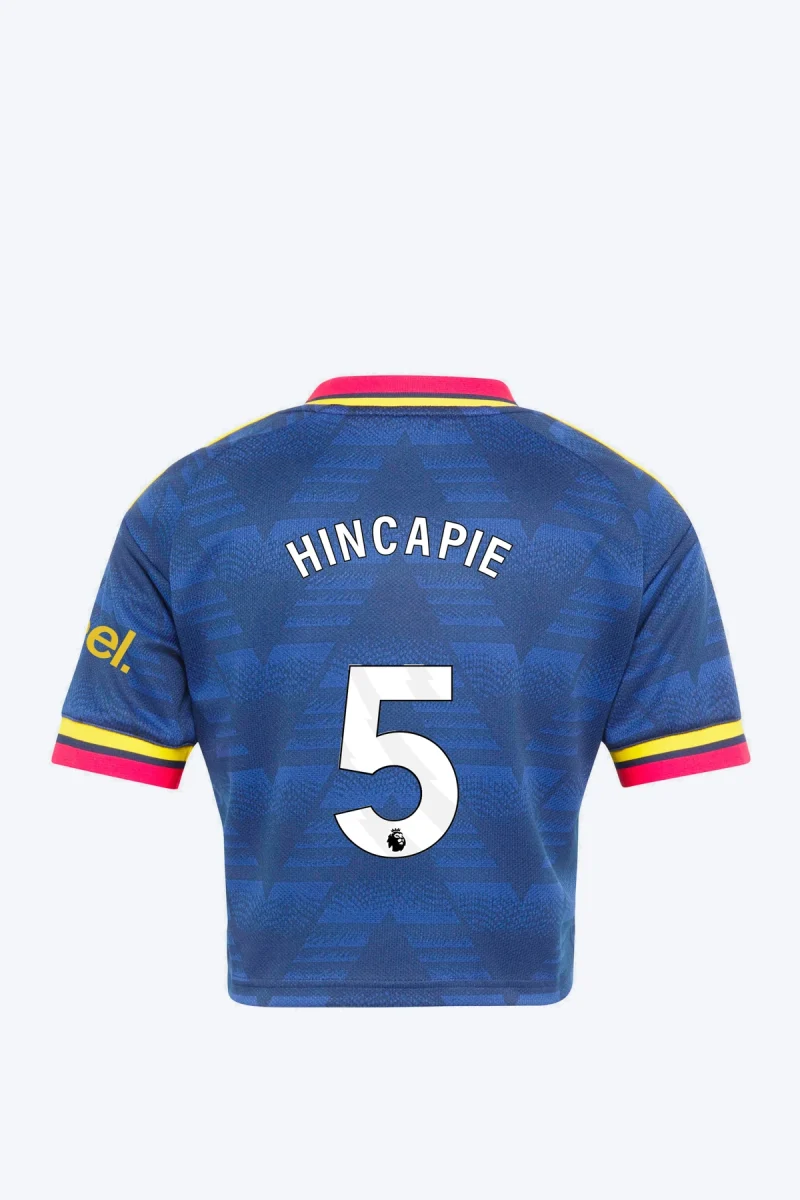 Hincapie 5 Voetbalshirt - Arsenal FC 26/27 Uit Cropped