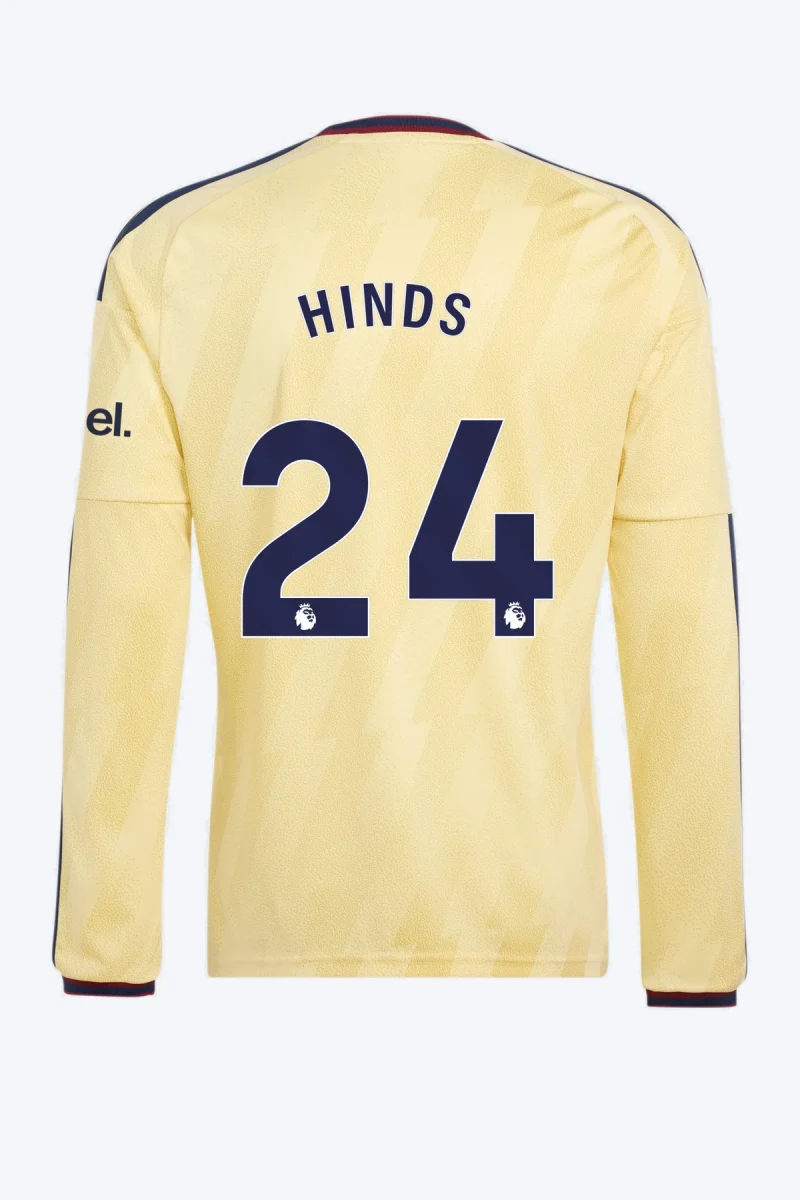 Hinds 24 Voetbalshirt - Arsenal FC 26/27 Derde Longsleeve