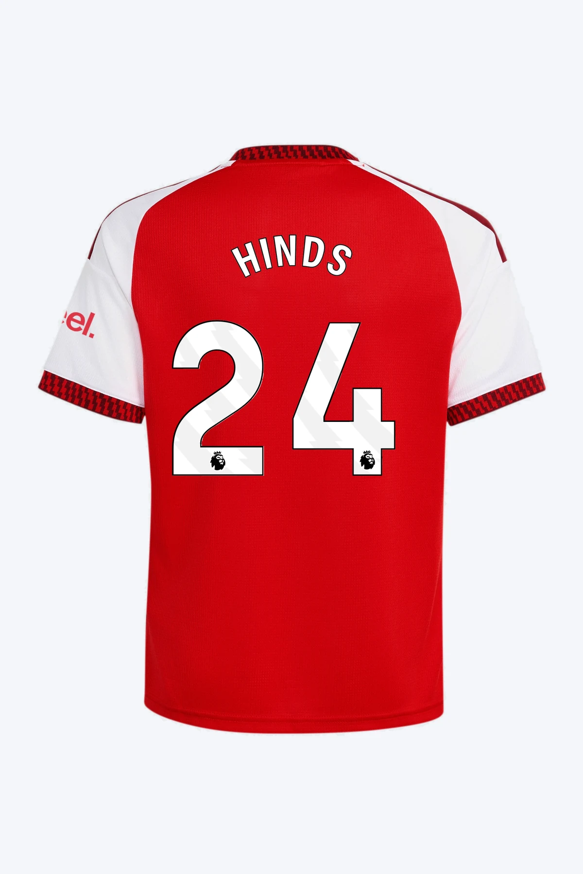 Hinds 24 Voetbalshirt - Arsenal FC 26/27 Thuis Kids