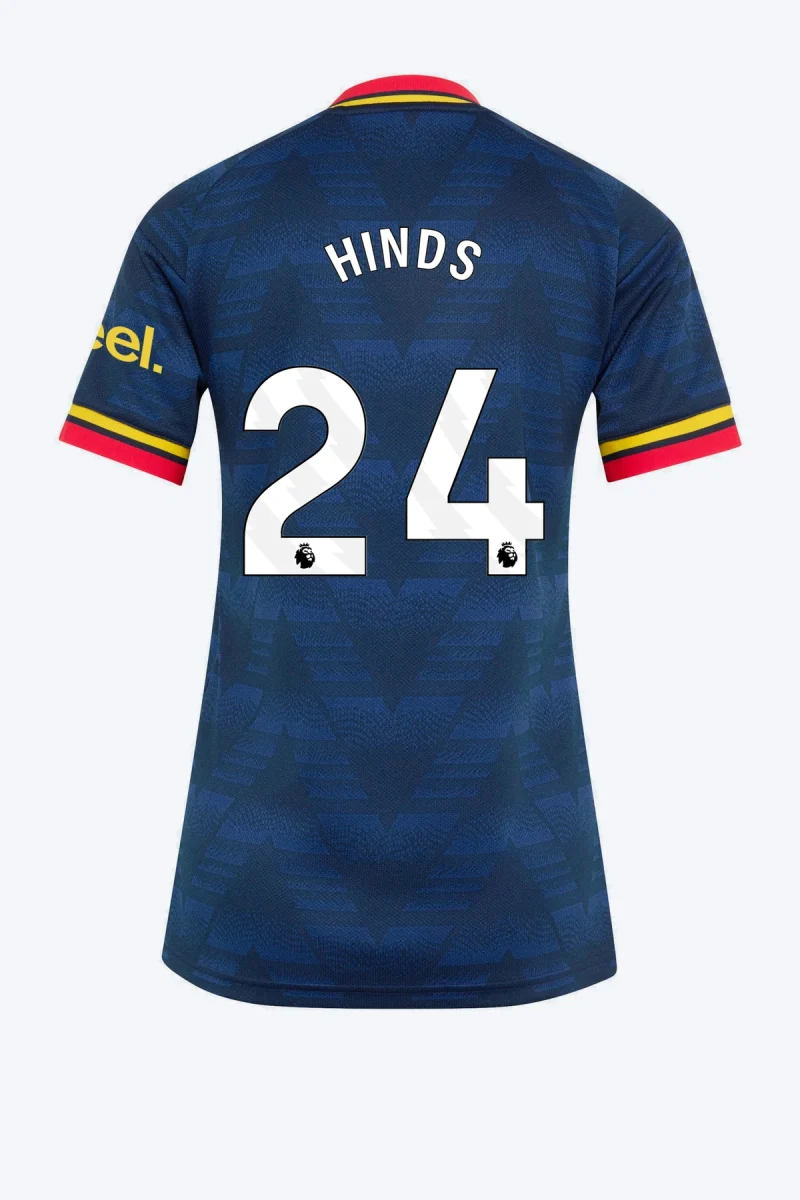 Hinds 24 Voetbalshirt - Arsenal FC 26/27 Uit