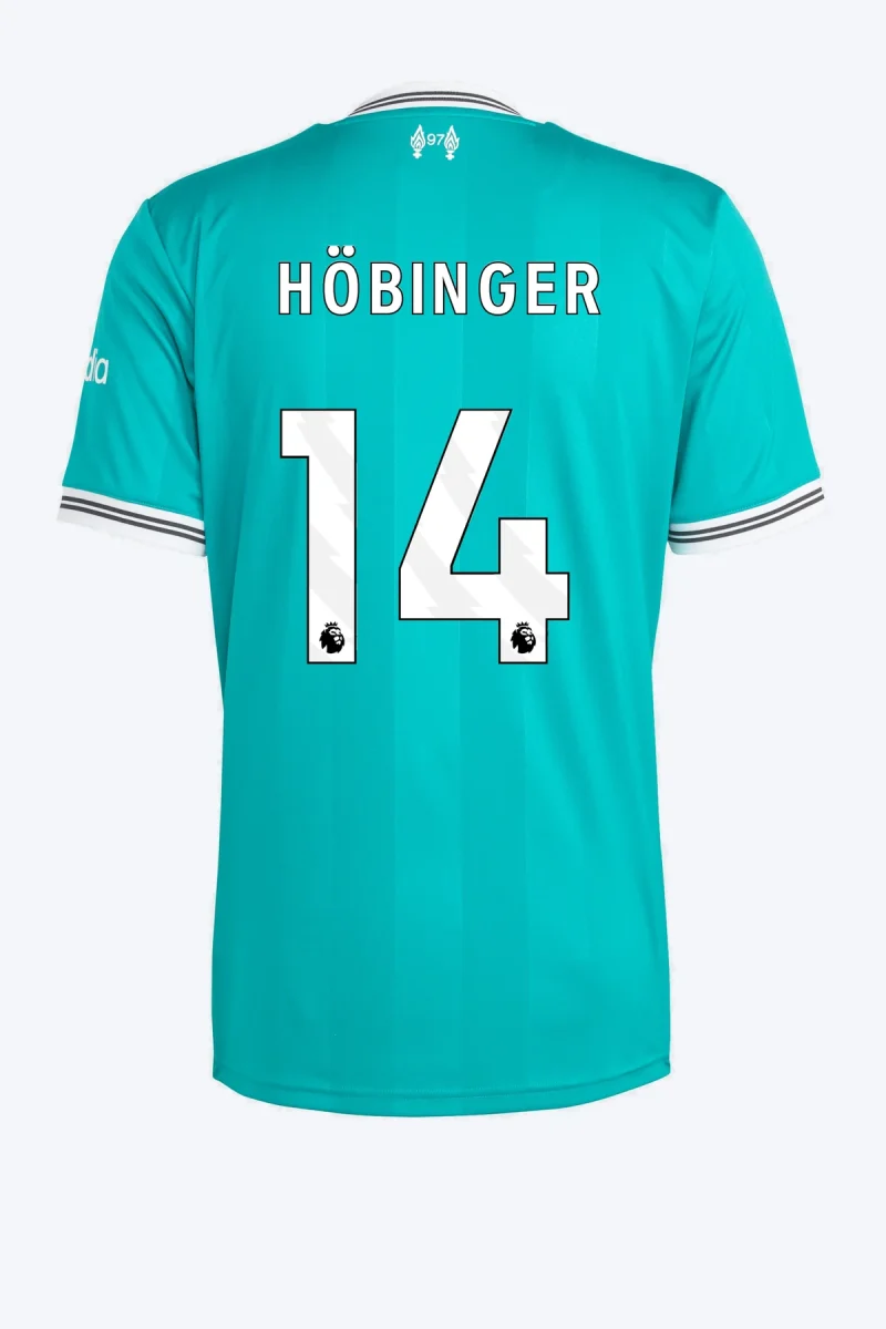 Höbinger 14 Voetbalshirt - Liverpool FC 25/26 Derde