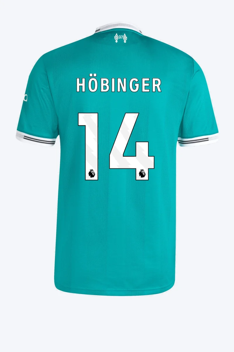 Höbinger 14 Voetbalshirt - Liverpool FC 25/26 Derde Authentic