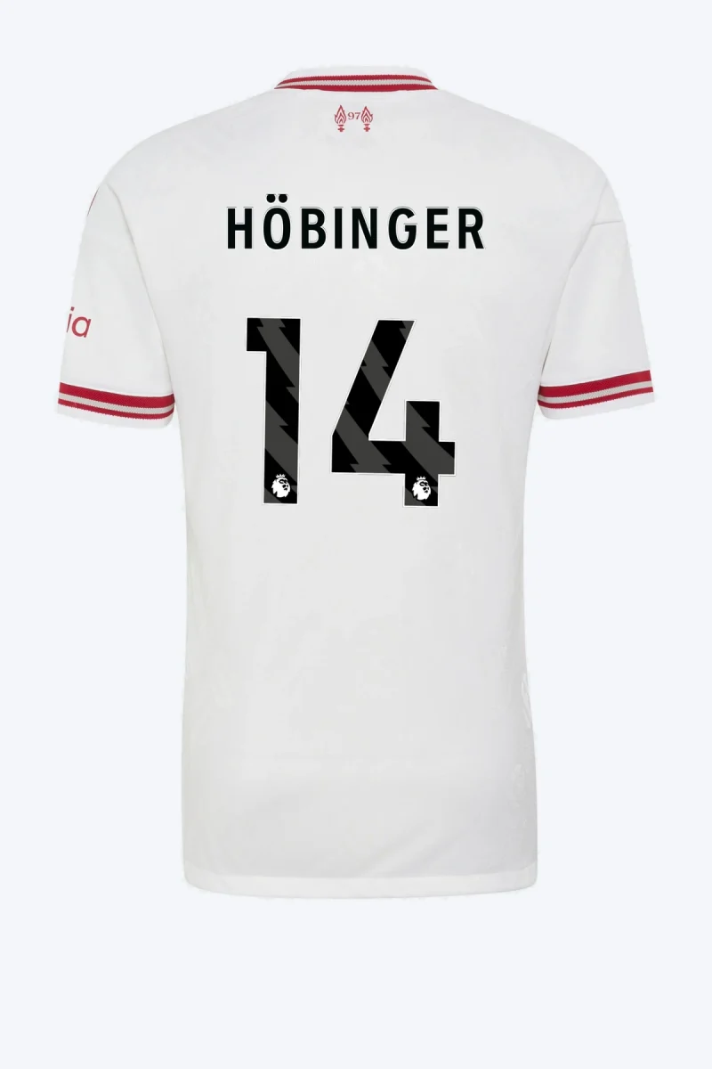 Höbinger 14 Voetbalshirt - Liverpool FC 26/27 Uit Authentic