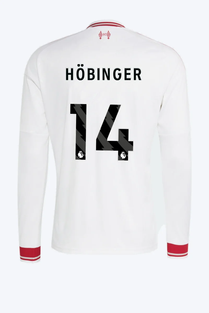 Höbinger 14 Voetbalshirt - Liverpool FC 26/27 Uit Longsleeve