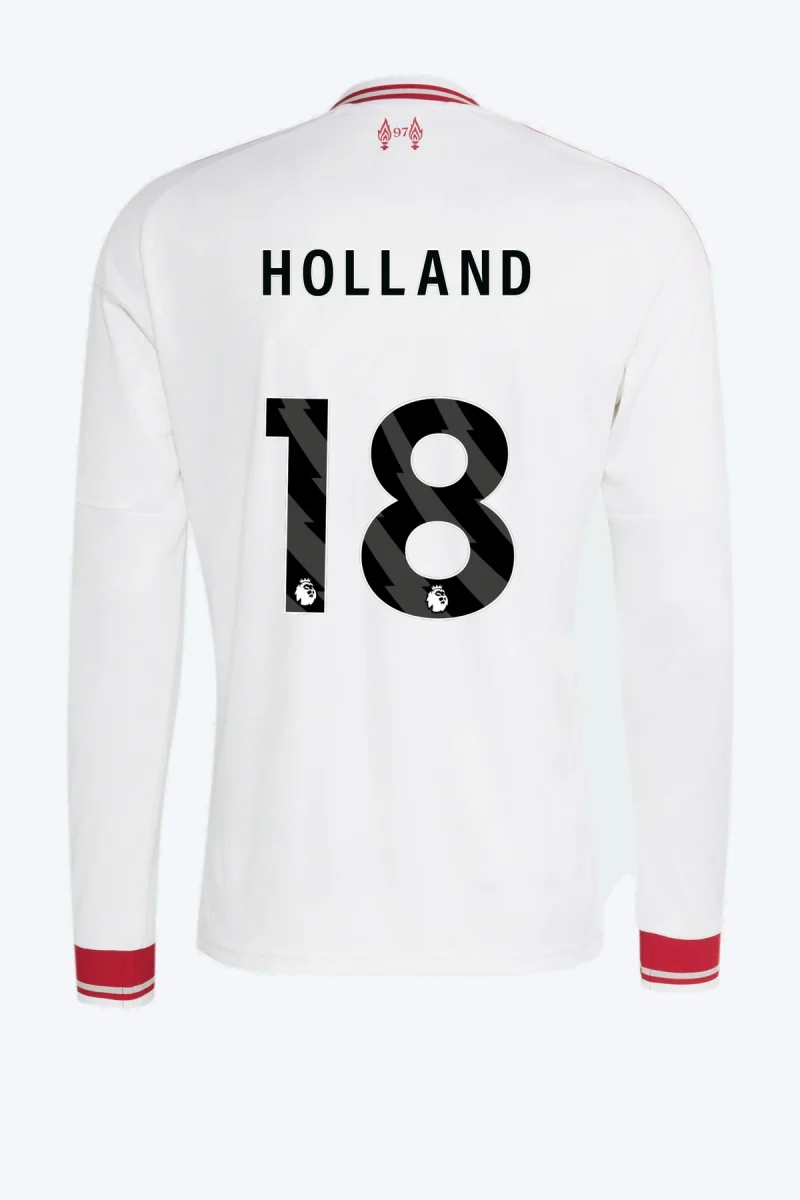 Holland 18 Voetbalshirt - Liverpool FC 26/27 Uit Longsleeve