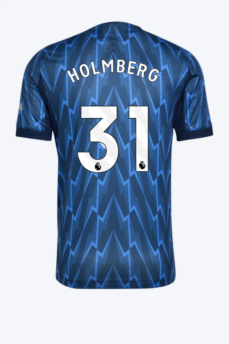 Holmberg 31 Voetbalshirt - Arsenal 25/26 Uit Authentic
