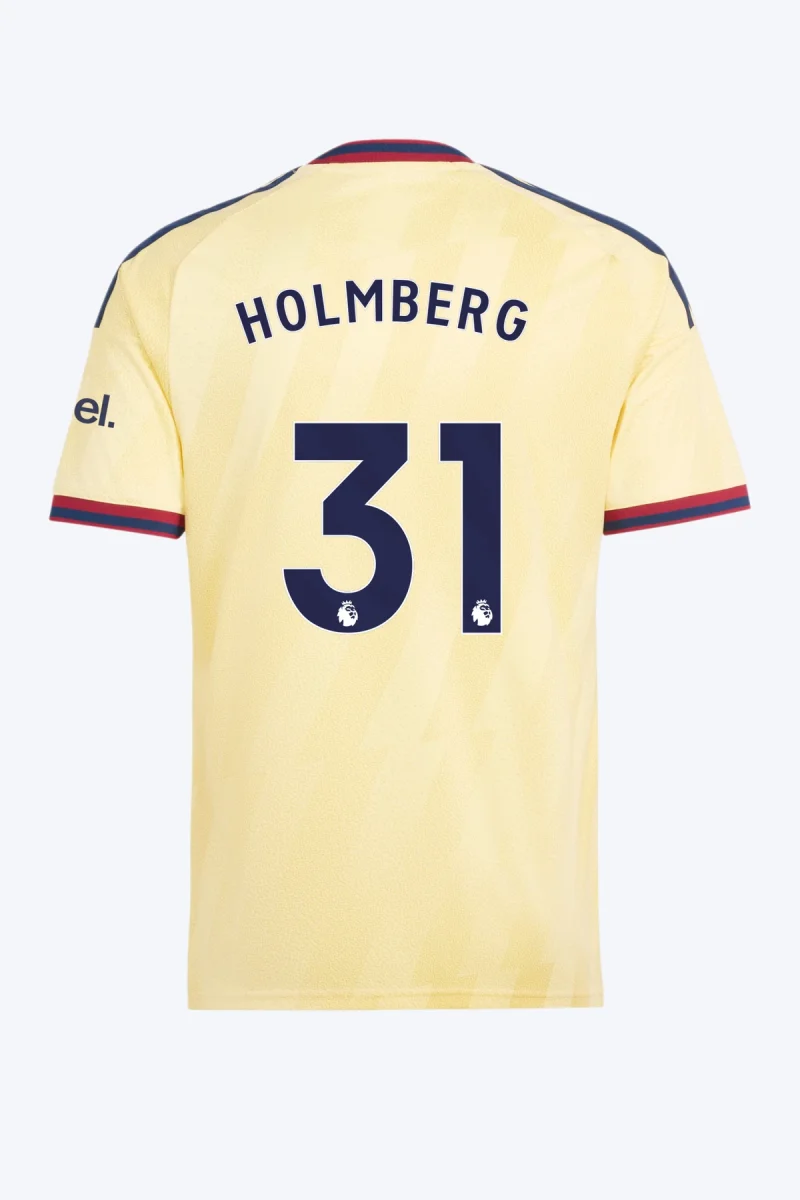 Holmberg 31 Voetbalshirt - Arsenal FC 26/27 Derde
