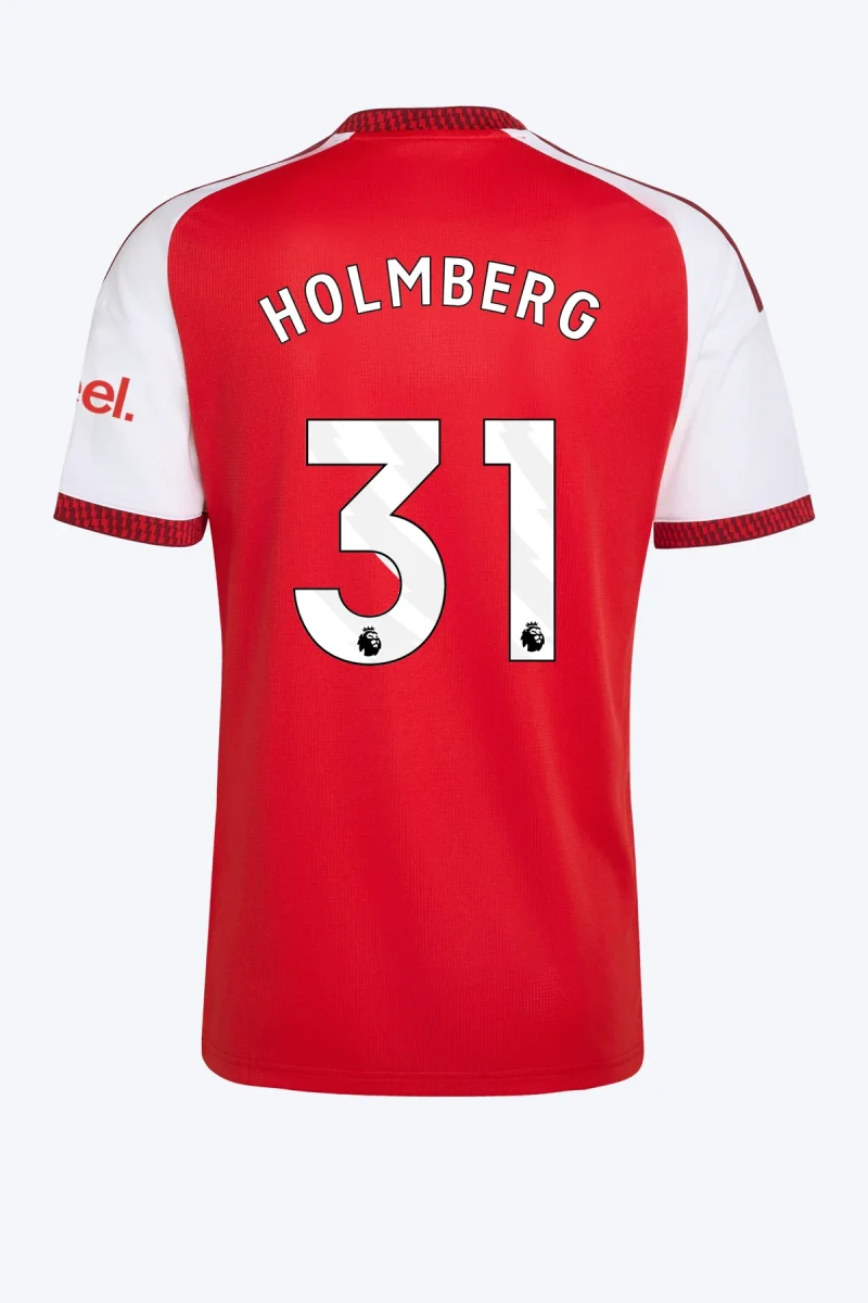Holmberg 31 Voetbalshirt - Arsenal FC 26/27 Thuis