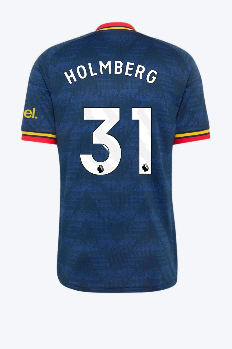 Holmberg 31 Voetbalshirt - Arsenal FC 26/27 Uit
