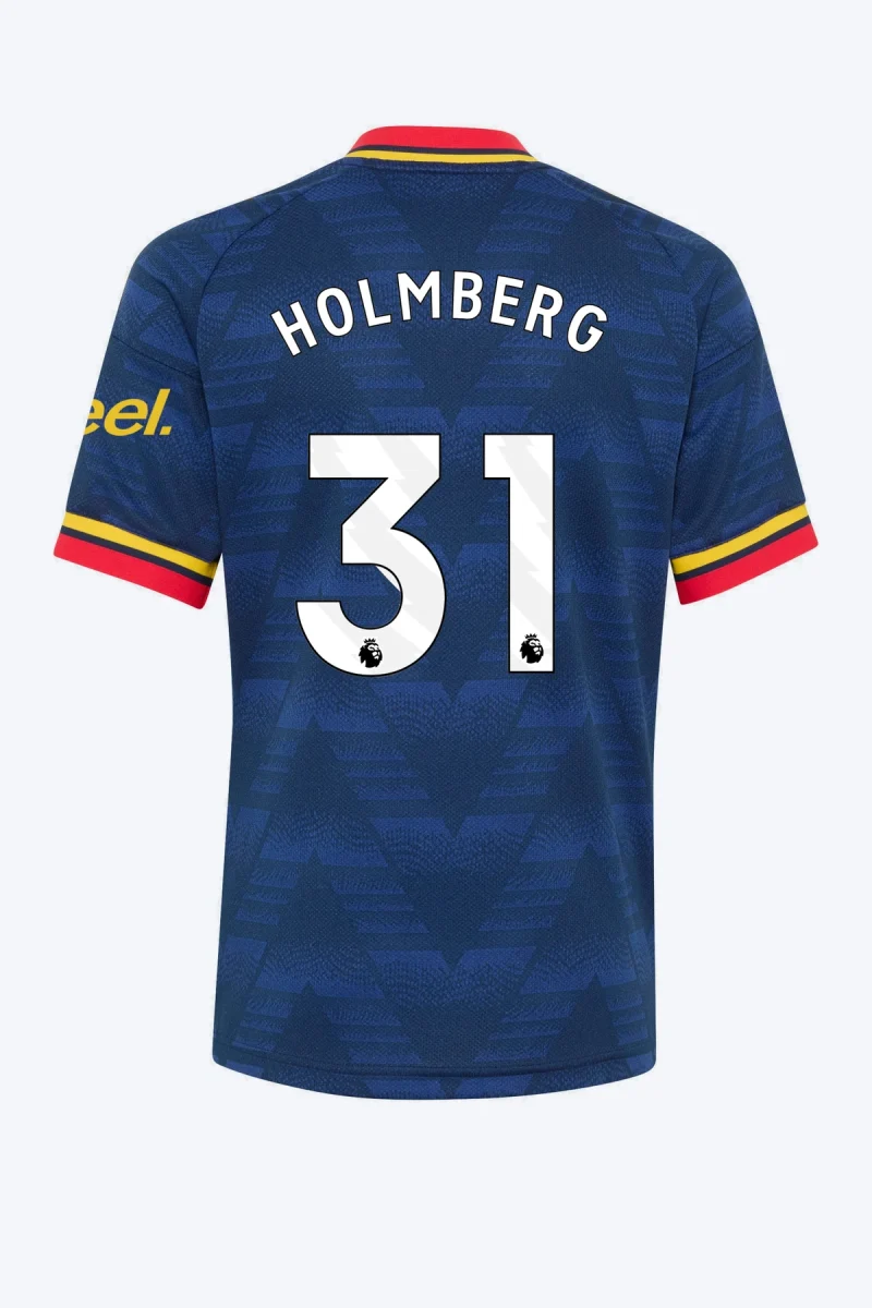 Holmberg 31 Voetbalshirt - Arsenal FC 26/27 Uit Kids