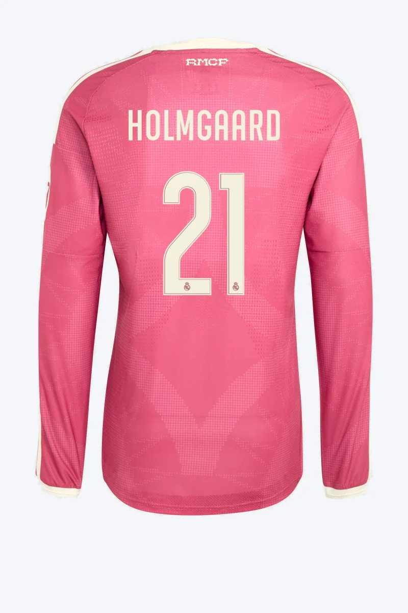 Holmgaard 21 Voetbalshirt - Real Madrid 26/27 Derde Authentic Lange Mouw