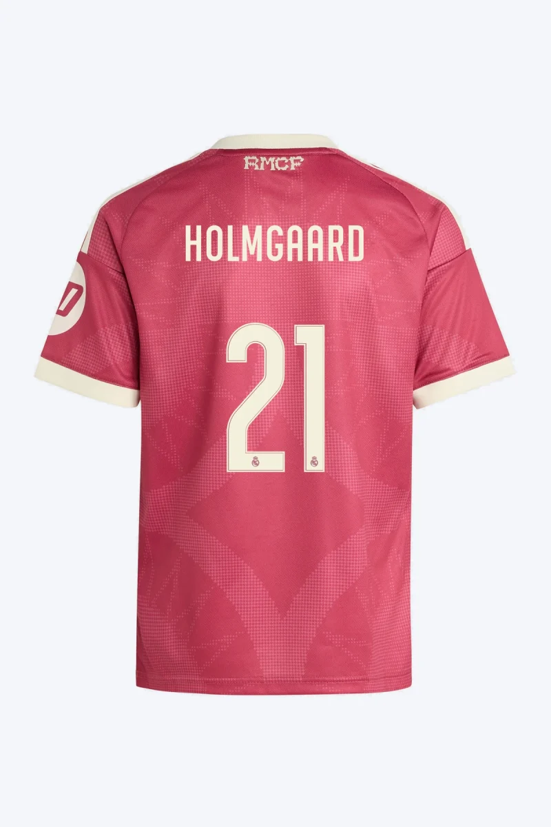 Holmgaard 21 Voetbalshirt - Real Madrid 26/27 Derde Kids