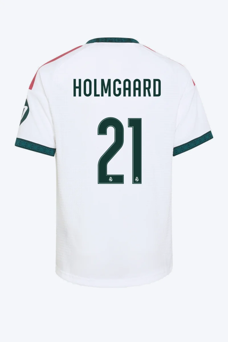 Holmgaard 21 Voetbalshirt - Real Madrid 26/27 Thuis Authentic Kids