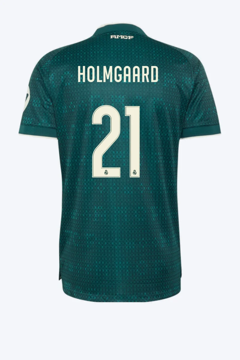 Holmgaard 21 Voetbalshirt - Real Madrid 26/27 Uit Authentic