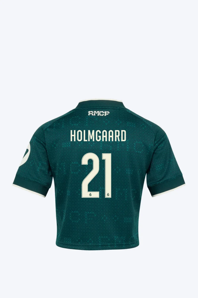 Holmgaard 21 Voetbalshirt - Real Madrid 26/27 Uit Cropped