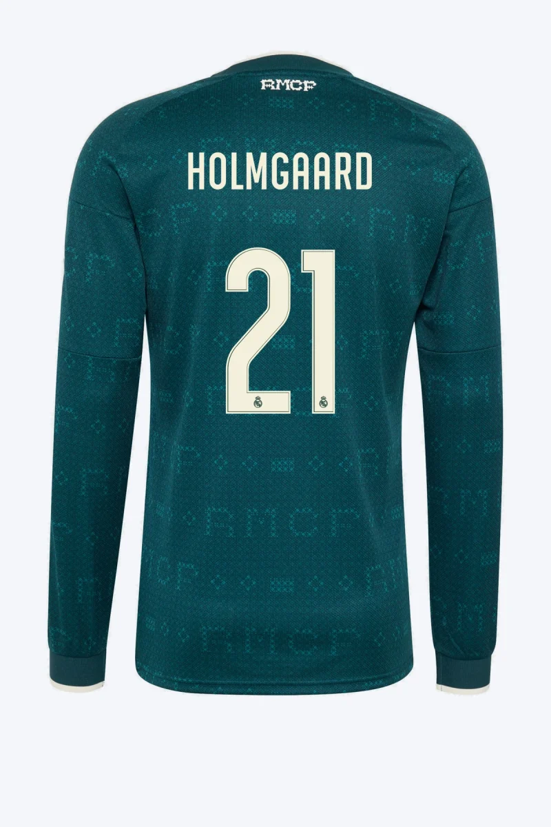 Holmgaard 21 Voetbalshirt - Real Madrid 26/27 Uit Lange Mouw