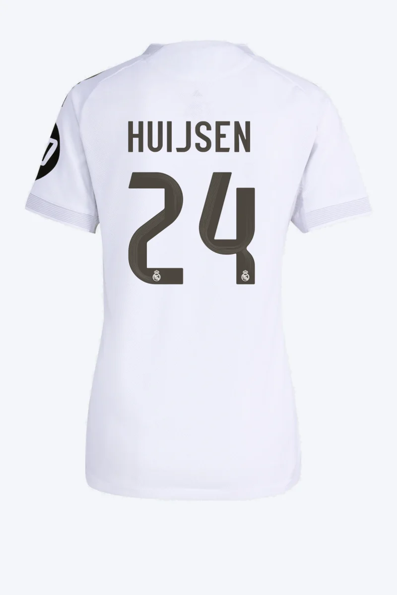 Huijsen 24 Voetbalshirt - Real Madrid 25/26 Thuis Authentic
