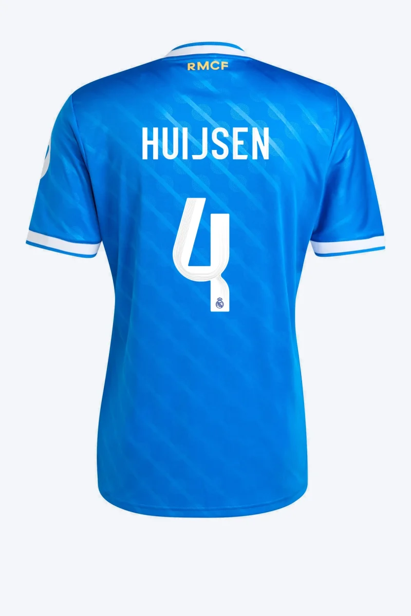 Huijsen 4 Voetbalshirt - Real Madrid 25/26 Derde