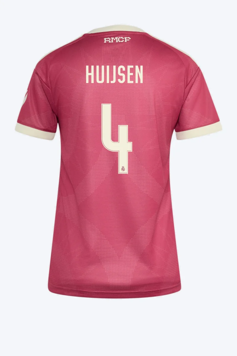 Huijsen 4 Voetbalshirt - Real Madrid 26/27 Derde