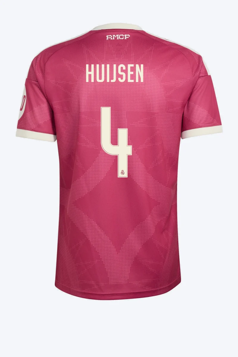Huijsen 4 Voetbalshirt - Real Madrid 26/27 Derde