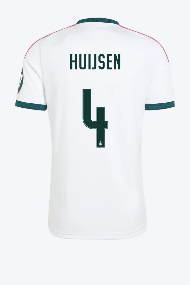 Huijsen 4 Voetbalshirt - Real Madrid 26/27 Thuis