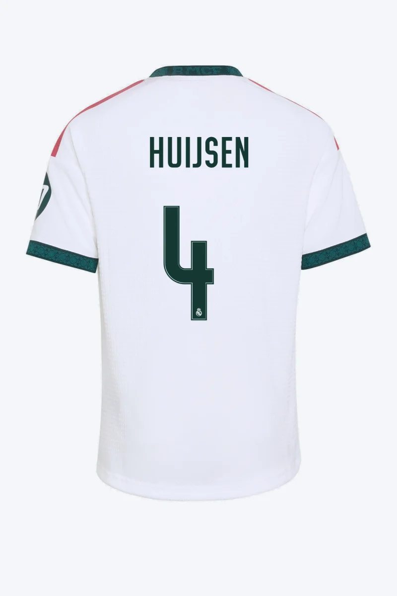 Huijsen 4 Voetbalshirt - Real Madrid 26/27 Thuis Kids
