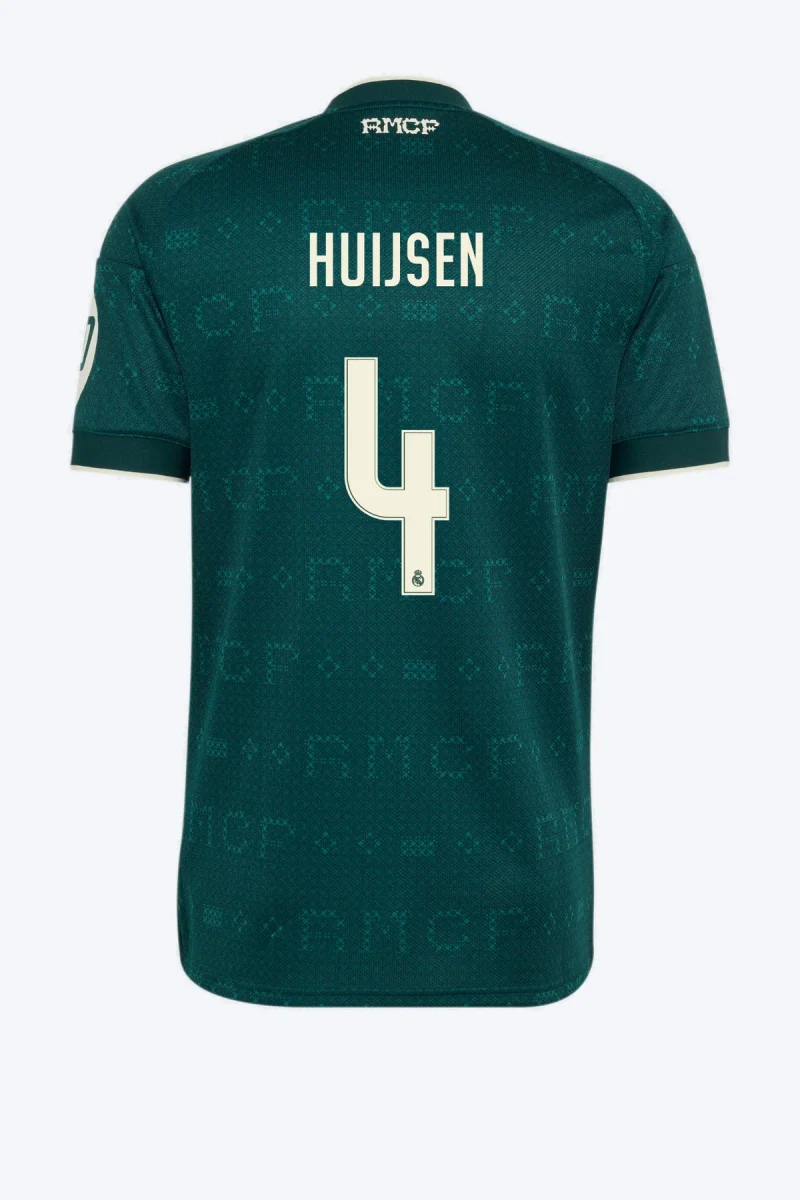 Huijsen 4 Voetbalshirt - Real Madrid 26/27 Uit