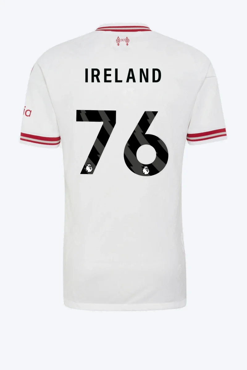 Ireland 76 Voetbalshirt - Liverpool FC 26/27 Uit Authentic