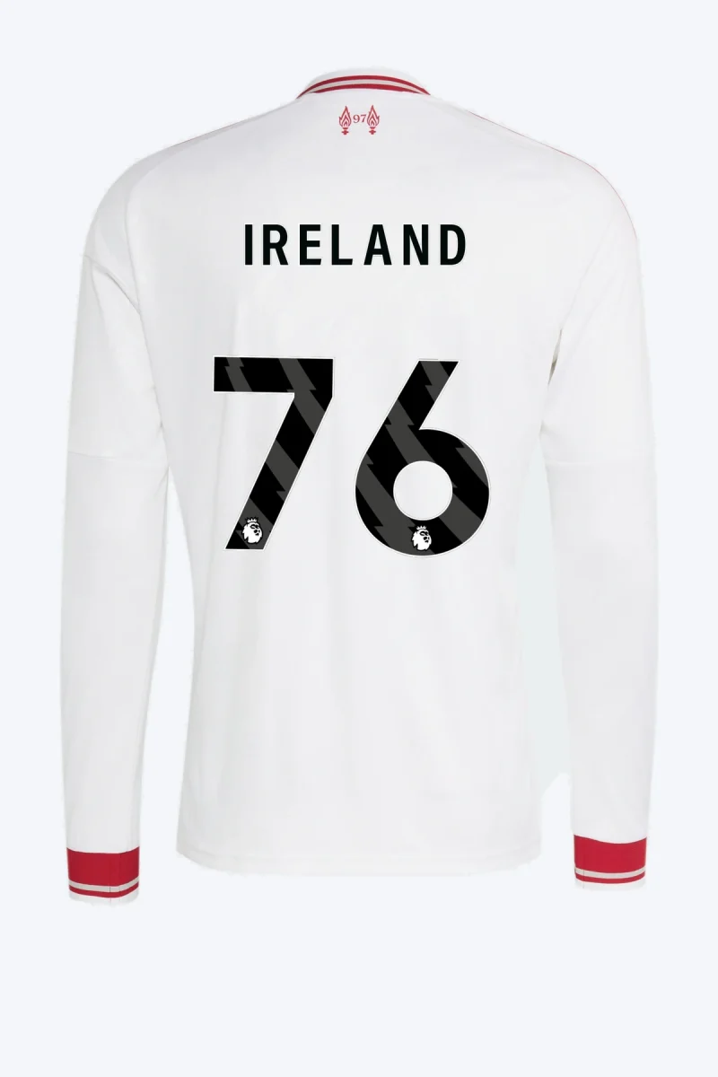 Ireland 76 Voetbalshirt - Liverpool FC 26/27 Uit Longsleeve