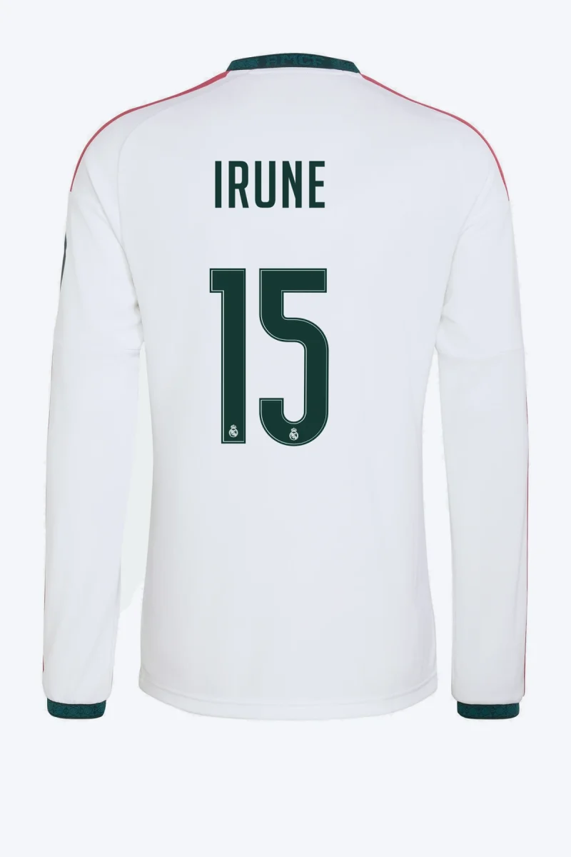 Irune 15 Voetbalshirt - Real Madrid 26/27 Thuis Lange Mouw