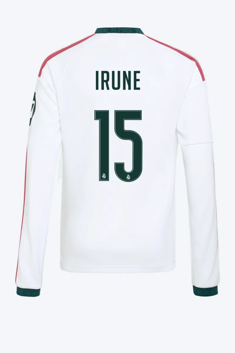 Irune 15 Voetbalshirt - Real Madrid 26/27 Thuis Lange Mouw Kids