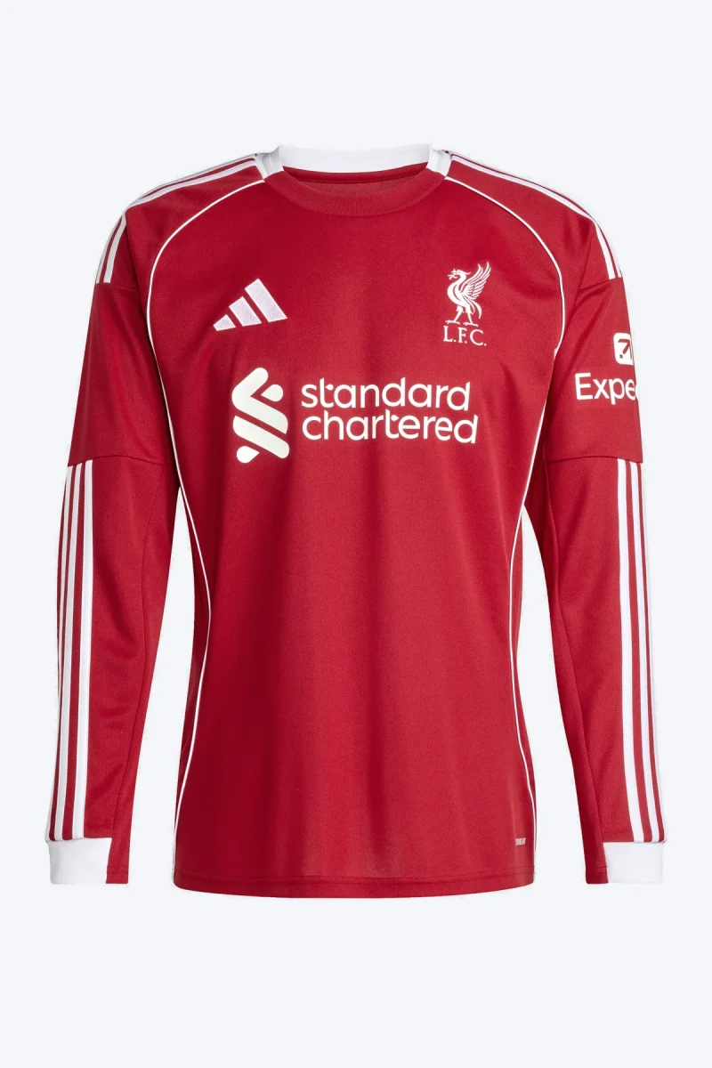 Isak 9 Voetbalshirt - Liverpool FC 25/26 Lange Mouw Thuis