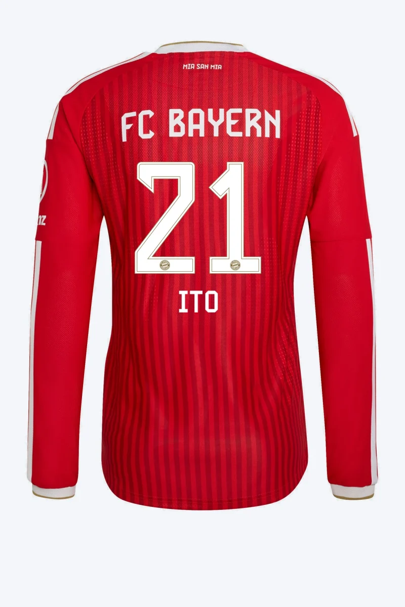 Ito 21 Voetbalshirt - FC Bayern 26/27 Thuis Authentic Lange Mouw