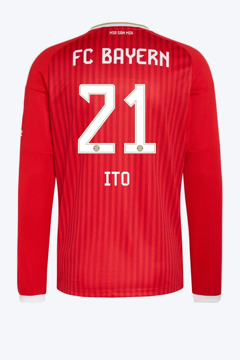 Ito 21 Voetbalshirt - FC Bayern 26/27 Thuis Lange Mouw