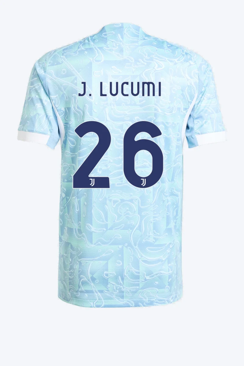 J. Lucumi 26 Voetbalshirt - Juventus 25/26 Uit Authentic